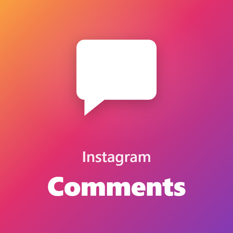 Instagram Comments Instagram Comments